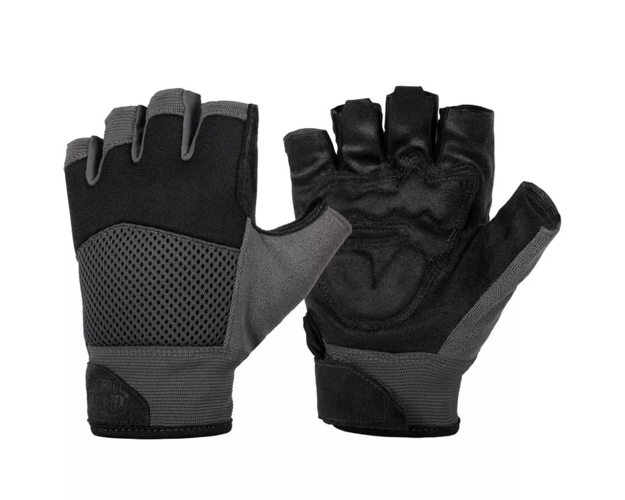 Рукавиці Helikon Half Finger Mk2 Black/Shadow Grey Розмір М 02033