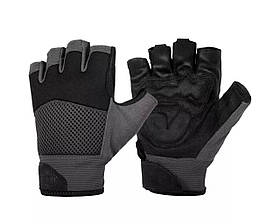 Рукавички Helikon Half Finger Mk2 Black / Shadow Grey Розмір L 020332