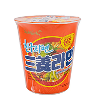 Локшина Рамен швидкого приготування зі смаком бекону, (Samyang Ramen Cup) SamYang 65 г