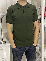 Чоловіча хакі футболка поло комір Туреччина M