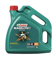 Моторное масло MAGNATEC DIESEL 5W-40 DPF 4л CASTROL (5W40 M D DPF 4L)