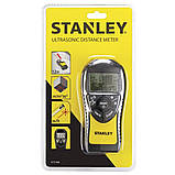 Далекомір ультразвуковий STANLEY 0-77-018 (Чорно-жовтий), фото 5