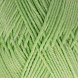 Gazzal GIZA MATTE (Газзал Гіза Матте) № 5558 салатовий (Пряжа бавовняна, нитки для в'язання), фото 2