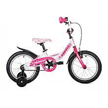 Дитячий велосипед 16" Avanti Princess рожево-білий