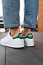 Кросівки чоловічі білі Adidas Stan Smith (00448), фото 6