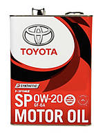 Моторное масло синтетическое Toyota 0W20 SP/GF-6A 4 л