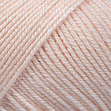 Gazzal WOOL 175 (Вул 175) № 341 персик (Пряжа мериносова, нитки для в'язання), фото 2