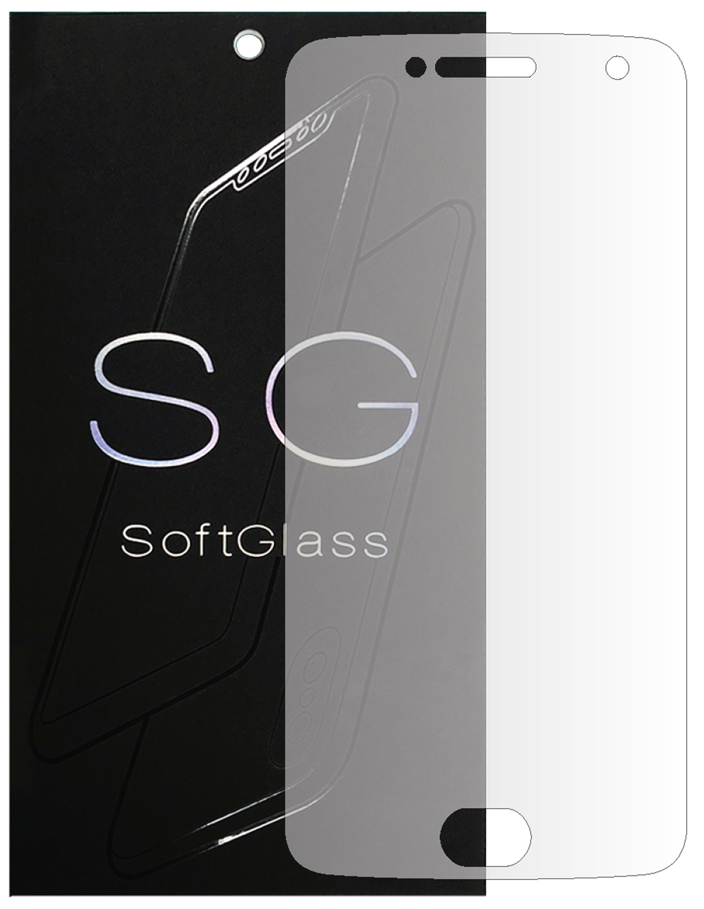 Плівка для Motorola G5 Plus XT1685 на екран поліуретанова SoftGlass