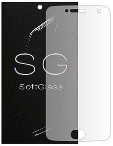 Бронеплівка для Motorola G5 Plus XT1685 на екран зносостійка поліуретанова SoftGlass