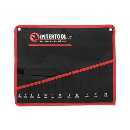 Чохол для гайкових ключів, 12 кишень INTERTOOL BX-9012