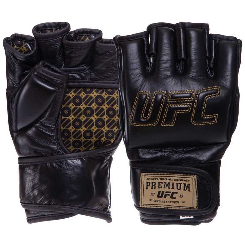Рукавички UFC Pro Prem для змішаних єдиноборств MMA розмір L-XL (UHK-75059), фото 1