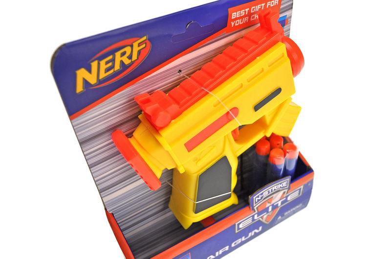Дитячий бластер пістолет Нерф Nerf 3001 на поролонових патронах
