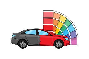 Комп'ютерний підбір автоемалей, виготовлення автомобільних фарб - всі кольори