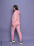 7201-9 Спортивний костюм жін кенгуру батал (4 од.: M, L, XL, 2XL), фото 3