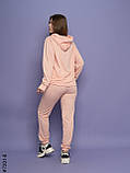 7201-8 Спортивний костюм жін кенгуру батал (4 од.: M, L, XL, 2XL), фото 3