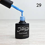 Гель лак для нігтів світло блакитний №29 Sweet Nails 8мл, фото 3