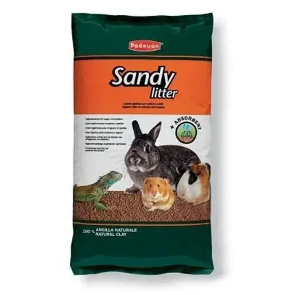 Гігієнічний наповнювач Padovan Sandy litter для гризунів і рептилій, 4 кг, фото 2