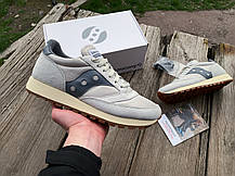 Чоловічі кросівки Saucony Jazz 81 70539-35s Light Grey світло сірі Оригінал, фото 5