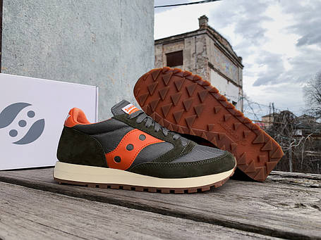 Чоловічі кросівки Saucony Jazz 81 70539-52s Green Navy хакі Оригінал, фото 1