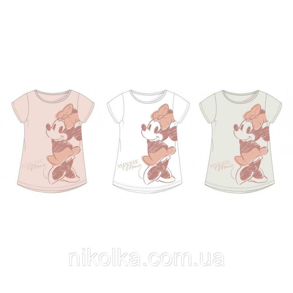 Футболки для дівчаток оптом, Disney, 9-14 рр., арт. MIN-GT-SHIRT-243, фото 1