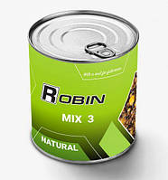 Зерновий мікс ROBIN MIX-3 Цільнозерновий Natural 900 ml ж/б