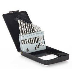 Набір свердел для металу Р6М5 метал бокс 1,5-6,5 мм 13 шт APRO