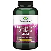 Swanson Premium Glucosamine Sulfate 2KCl 500 мг Глюкозамин 250 капс.