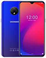 Смартфон з великим дисплеєм і потрійний камерою на 2 сім карти Doogee X95 Pro blue 4/32 гб