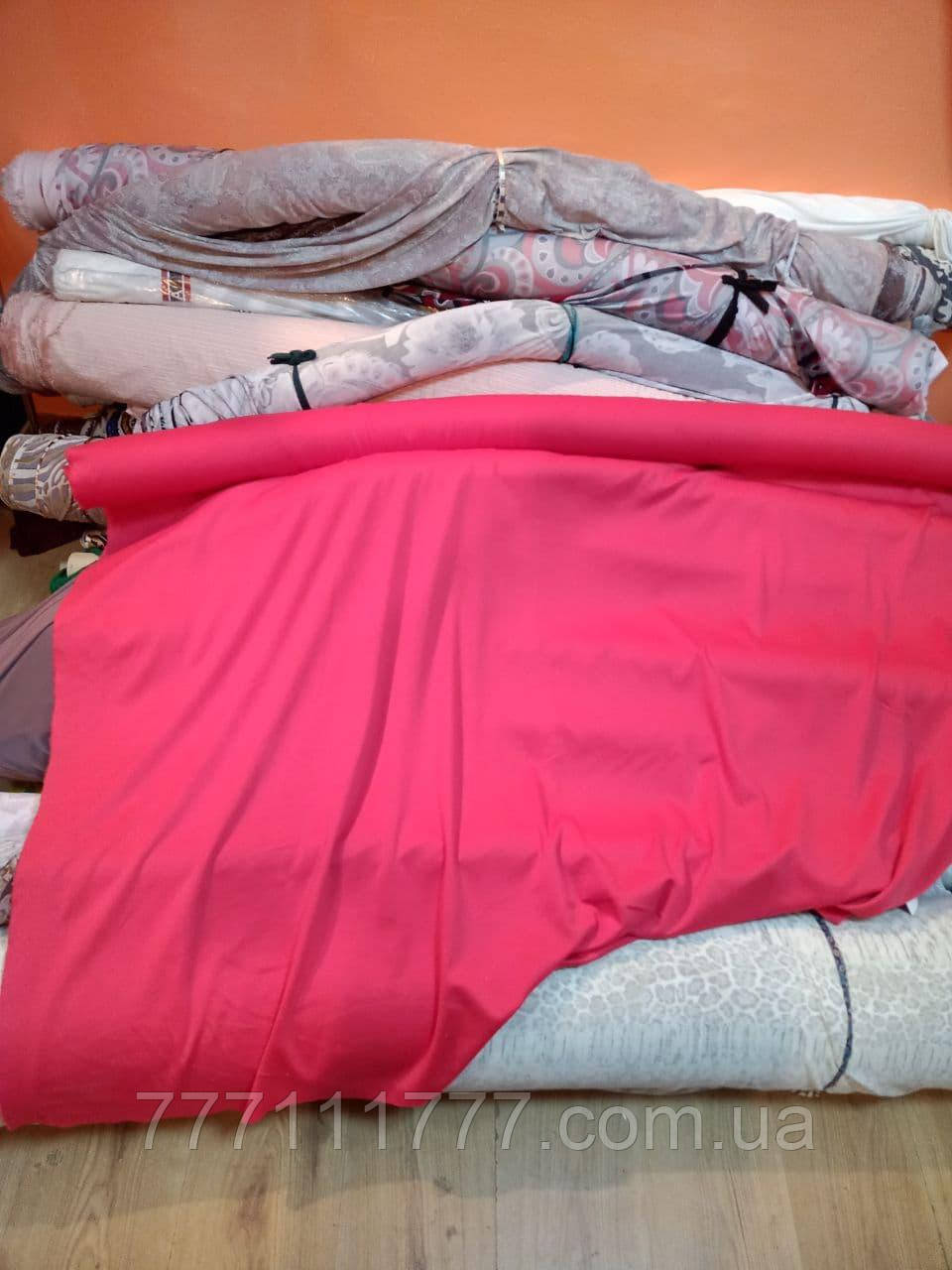 Красная ткань плотная похожа на смесь с ХБ (сток, распродажа 50% от цены! Николаев ) 10 метров * 160 см - фото 4 - id-p1606641954