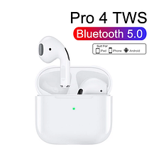 Навушники TWS Mini Pro 4 Bluetooth 5.0 чорні, фото 4