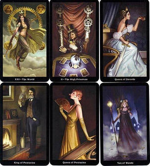 Карты Таро Викторианское The Steampunk Tarot, фото 2
