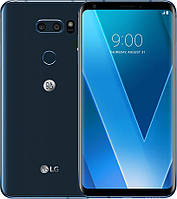 Смартфон с нфс модулем и двойной камерой на 1 сим карту LG V30 4/64GB Blue НОВЫЙ С ПЛОМБОЙ