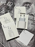 Сетевое зарядное устройство для Apple 18W USB-C Power Adapter White (MHJE3) Original IC