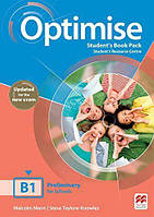 Учебник английского языка Optimise Level В1: Student's Book Pack