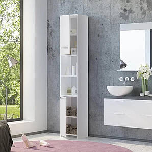 Пенал для ванної Ш301*В1900*Г301 білий