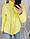 Жіноча куртка демісезона арт. 211 жовта, фото 7