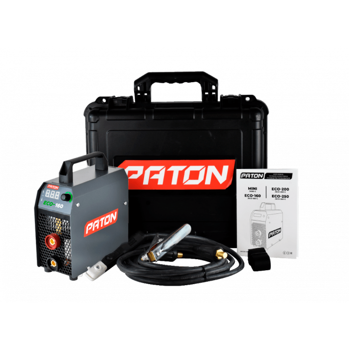 Зварювальний апарат PATON™ ECO-160-C + кейс (4001373)