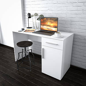 Стіл письмовий з тумбою праворуч Ш1200*В760*Г500 білий