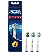 3шт Насадки для электро щетки Орал Би Браун Насадка oral b Oral-b Floss Action