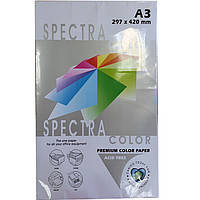 Папір кольоровий А3 80г/м2., 500арк., Deep Platinum SPECTRA COLOR сірий