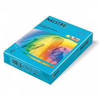 Бумага цветная А4 80г/м2., 500л., Aqua Blue Intensiv, голубой Maestro Color