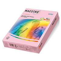 Бумага цветная А4 80г/м2., 500л., Flamingo Pastell, фламинго Maestro Color