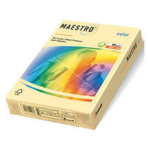 Папір кольоровий А4 80г/м2., 500арк., Vanilla Pastell, ваніль Maestro Color