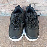 Кросівки підліткові, BLACK/RED, фото 4