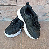 Кросівки підліткові, BLACK/RED, фото 2