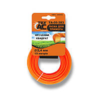 Леска для тримера Tex.AC 2.4мм - 15м