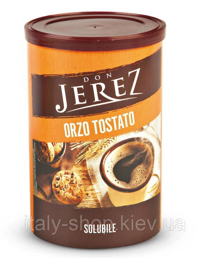 Напій розчинний Orzo Don Jerez, ячмінний без кофеїну, 200г, Італія