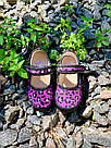 Туфлі дитячі DARIA фіолетові леопард 21, фото 9
