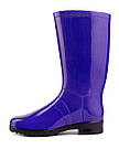 Жіночі гумові чоботи NEON фіолет, фото 3
