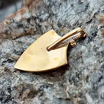 Шолом жаху, Агісхьяльм, Егісхьяльм на щиті з триквертом і мечем, Кулон амулет талісман, фото 4